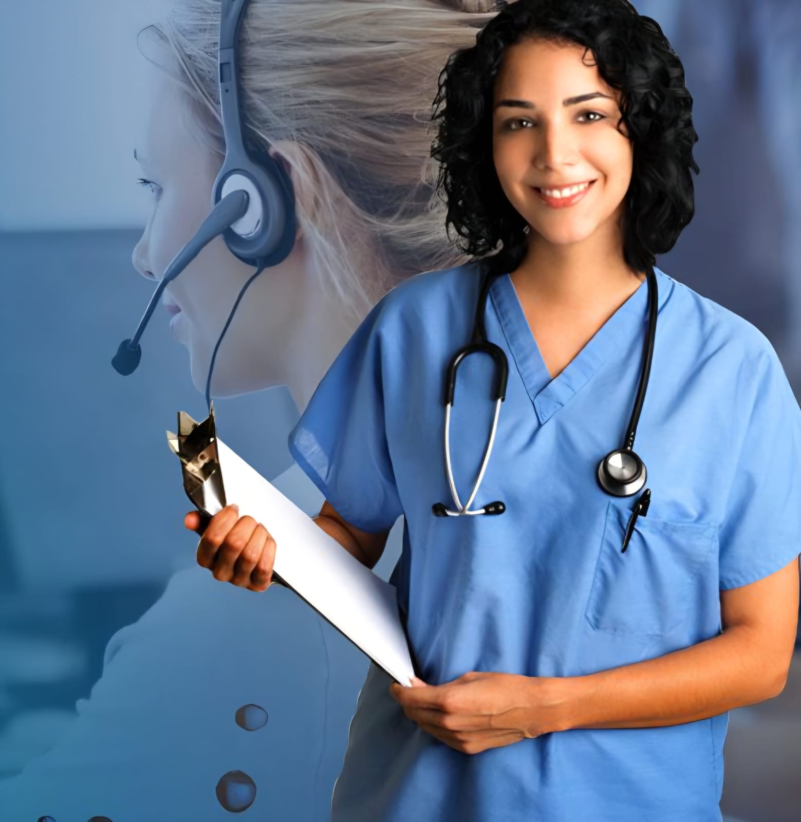 Professional medical transcriptionists and language specialists team at Acu Trans Solutions